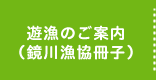 遊漁のご案内（鏡川漁協冊子）